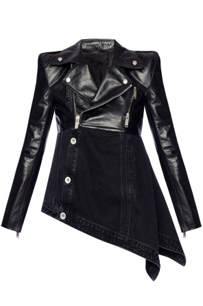 Asymmetrical leather jacket, zdjęcie 1 Asymmetrical leather jacket od Unravel Project